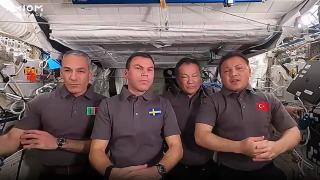 İlk Türk astronot Alper Gezeravcı uzaydaki çalışmalarını anlattı