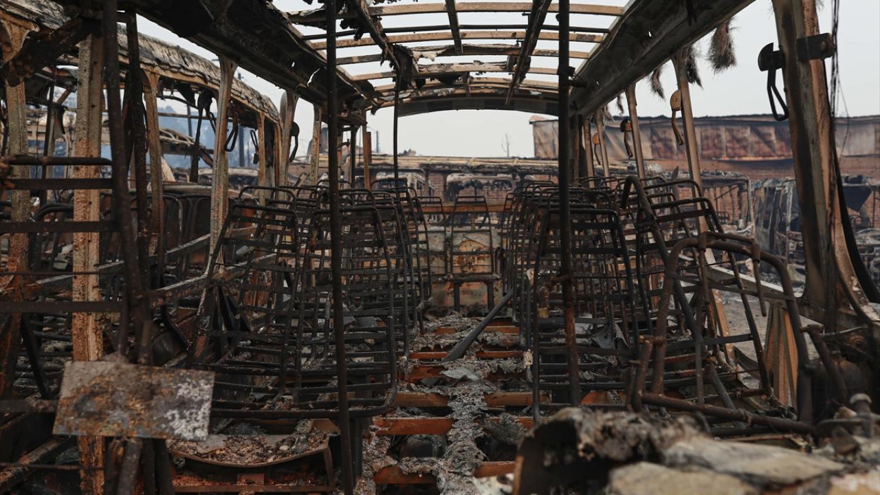 Şili`deki yangınlar