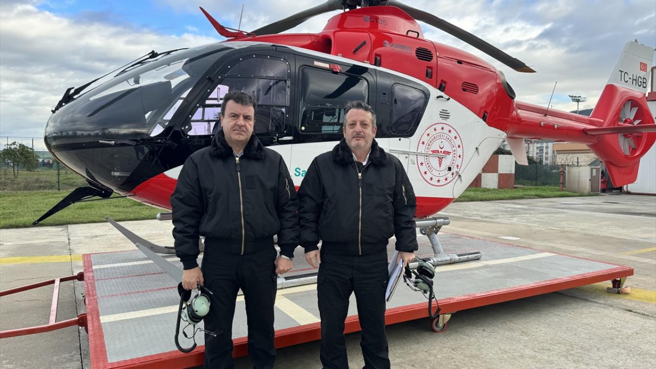 "Helikopter ambulansta gittikçe artan rakamlarımız görülüyor"