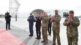 Aliyev, Akıncı TİHA'ların uçuşunu izledi
