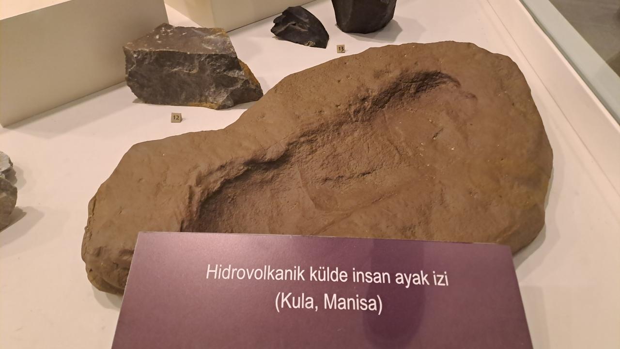 Türkiye`de bulunan 3 bin yıllık ayak izi