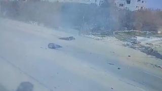 İsrail SİHA'sının Refah'taki yaralılara saldırısının görüntüleri ortaya çıktı