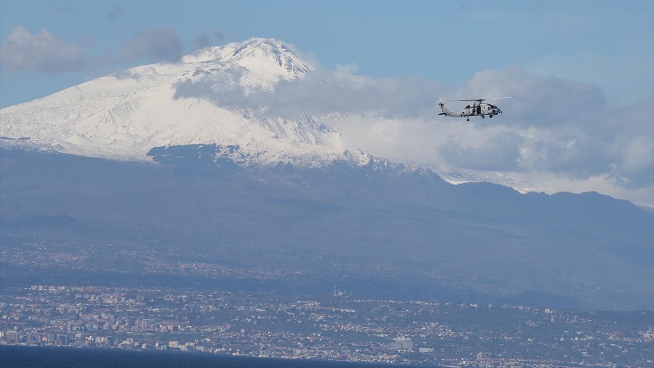 Türk Deniz Kuvvetlerinden tatbikata güçlü katılım
