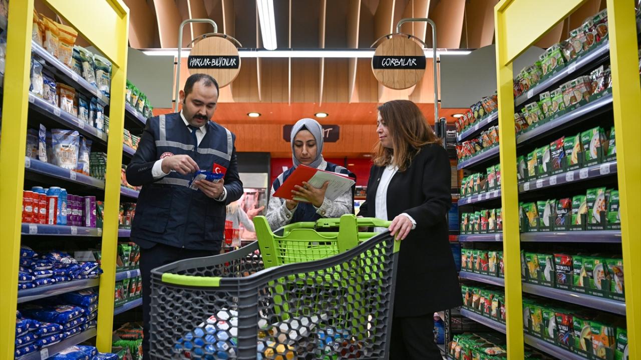 Büyük gıda toptancıları da denetlendi