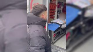 Ambulansın hasta taşıdığına inanmadı: Hastayı görünce "Aciliyeti var mı" dedi