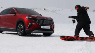 Togg T10X kar pistine çıktı