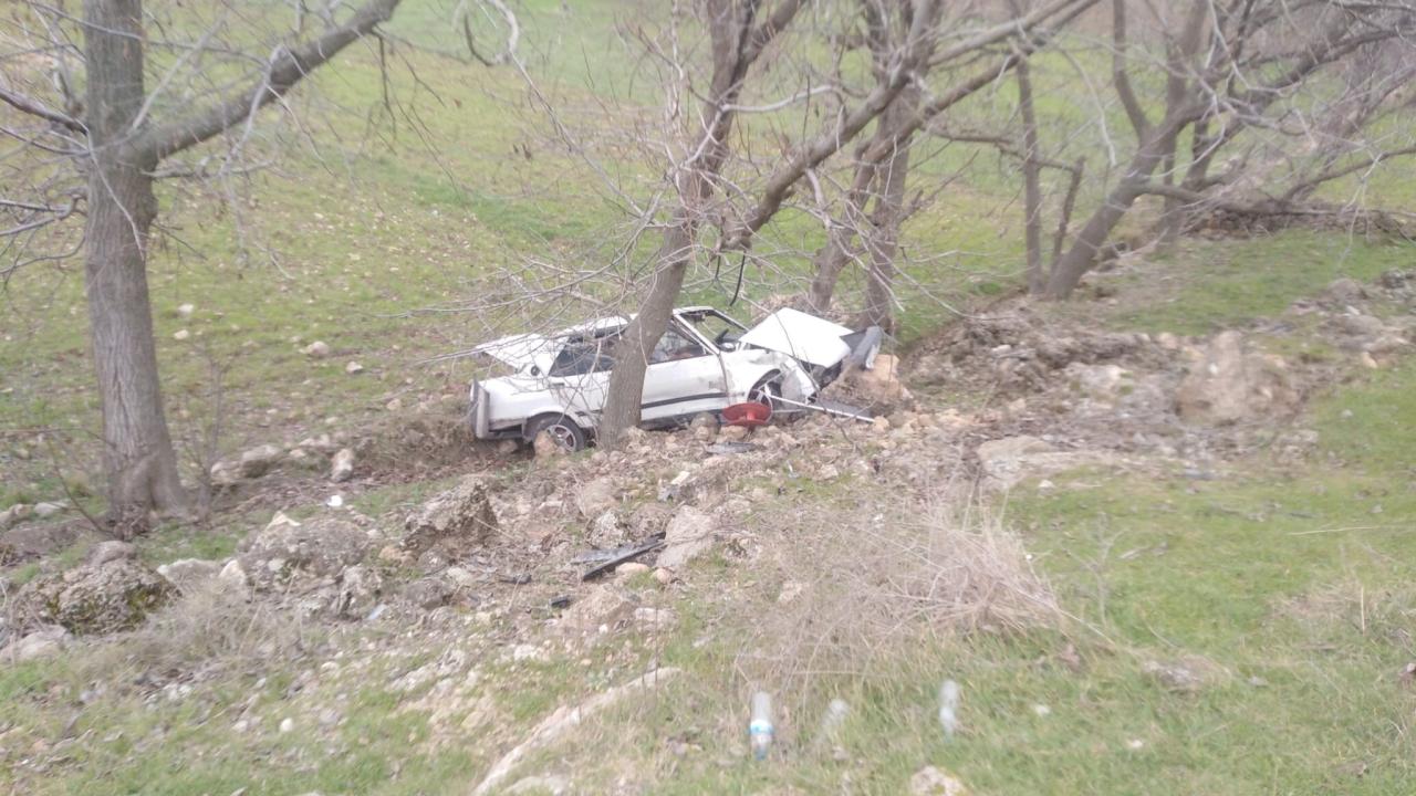 Mardin’de trafik kazası: 2 kişi yaralandı