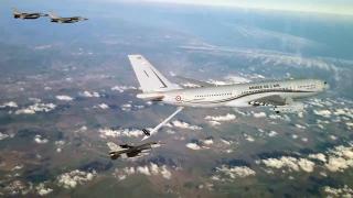 TSK'ya ait F-16'lara havada yakıt ikmali