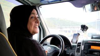 TRT'nin kadın servis şoförü