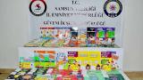 Samsun'da 10 bin 679 bandrolsüz kitap ele geçirildi