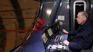 Erdoğan, Bakırköy Sahil-Bağcılar Kirazlı Metro Hattın'nın açılış sürüşünü yaptı