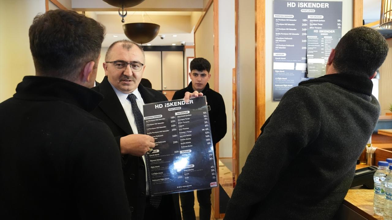 "Vatandaş fiyat listesini karşılaştırsın"