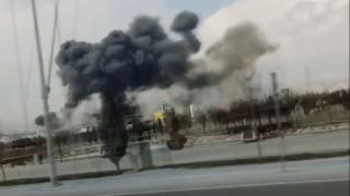 Konya'da askeri eğitim uçağı böyle düştü