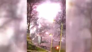 Fransa yeniden savaş alanına döndü: Karakola molotof saldırısı