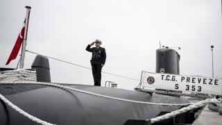 TCG Preveze su altında 50 gün aralıksız görev yapabiliyor