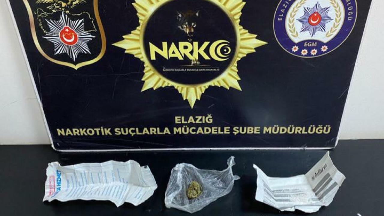 Elazığ'da uyuşturucu operasyonu: 2 kişi tutuklandı