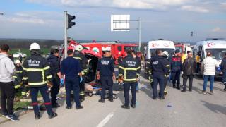 Tekirdağ'daki feci kazanın yeni görüntüleri ortaya çıktı