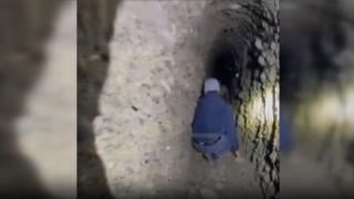 Kırgızistan'da bir evde Özbekistan'a uzanan 130 metrelik gizli tünel bulundu