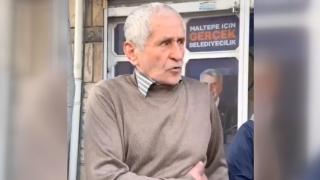 Maltepe'de AK Parti'nin seçim broşürünü dağıtan partililere saldırı