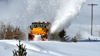 TCDD ekiplerinin karla mücadelesi sürüyor