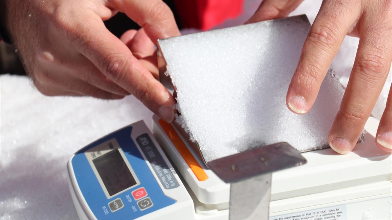 "Çığ analizi için zayıf katmanlarımızı belirliyoruz"