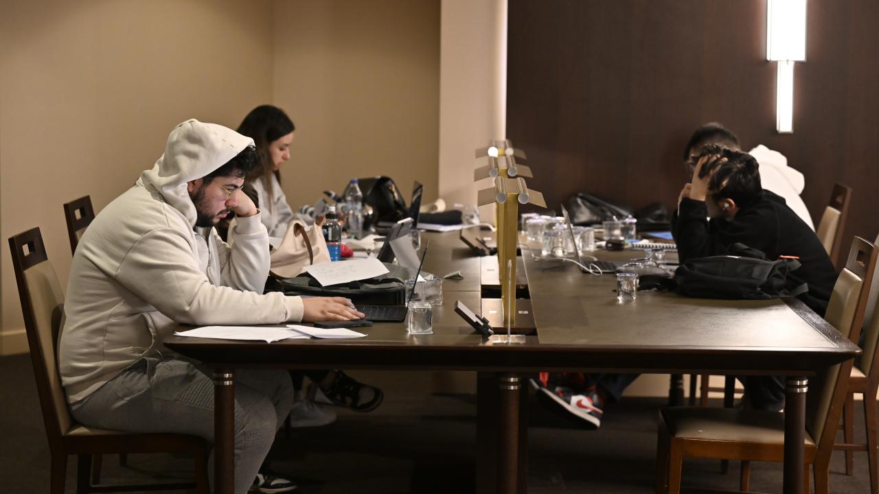 "Ders çalışmak amacıyla verimli bir ortam"