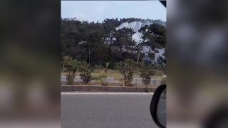 Bodrum'da isale hattında patlama: Tonlarca su çevreye aktı