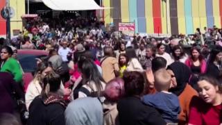 Yakalanan yankesici "bomba var" diye bağırarak paniğe neden oldu