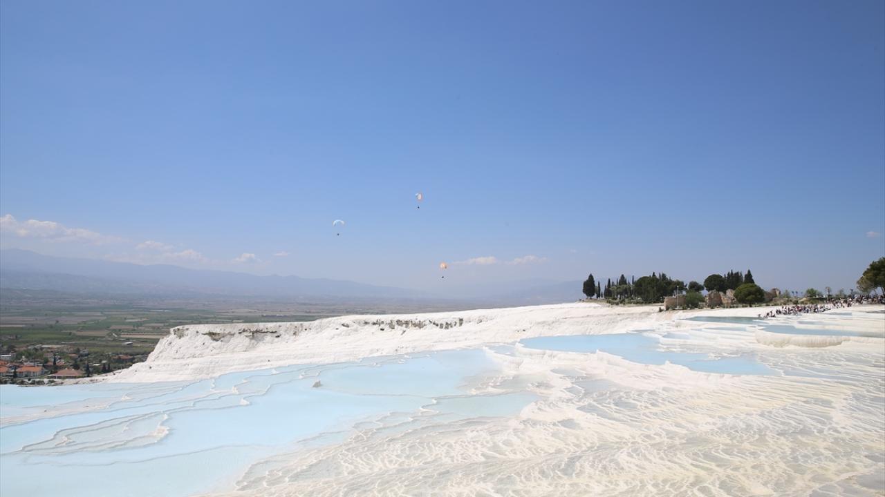 Pamukkale`yi 91 bin 109 kişi ziyaret etti