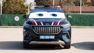 Jandarma Togg'dan sürücülere trafik dersi