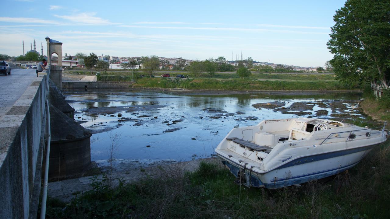 “Su seviyesinin düşüklüğünden dolayı balıklar son yaşam savaşını veriyor”