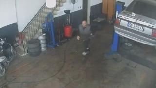 Tokat'ta deprem anı kamerada