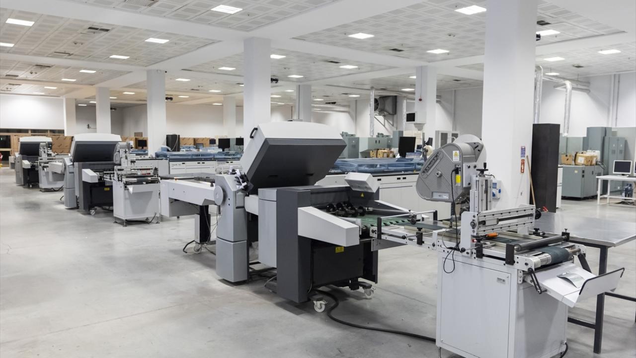 Soru havuzundan kapalı matbaaya