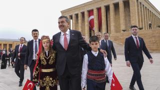 Bakan Tekin'den 23 Nisan Ulusal Egemenlik ve Çocuk Bayramı paylaşımı