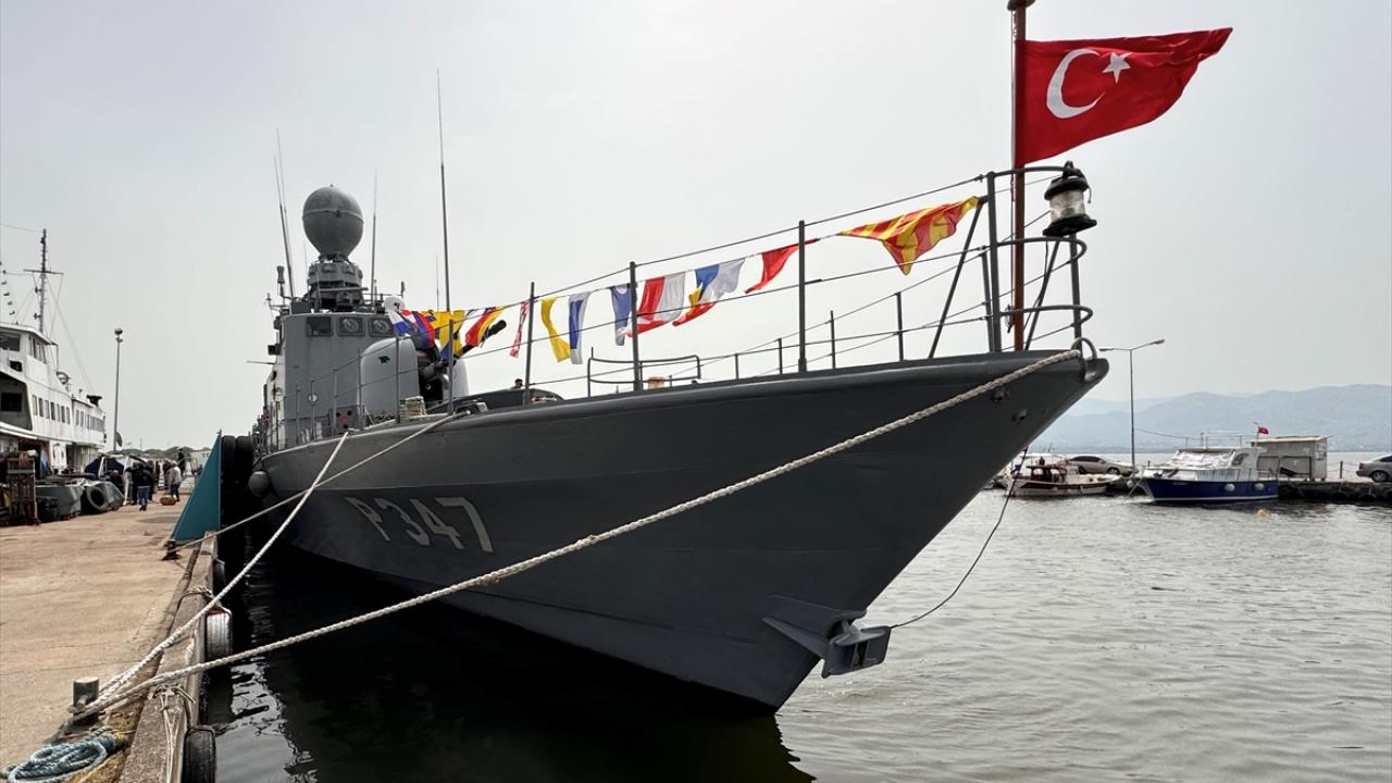 TCG Fırtına hücumbotu, Kocaeli`de ziyarete açıldı