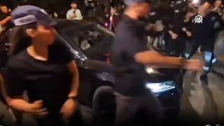 Netanyahu'nun konutu önünde protesto