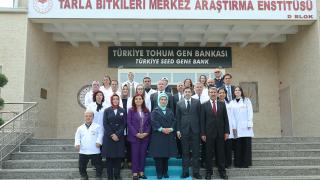 Emine Erdoğan, Türkiye Tohum Gen Bankası'nı ziyaret etti