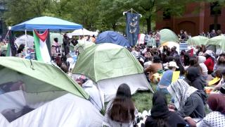 TRT Haber George Washington Üniversitesi'nde gösterilerin nabzını tuttu