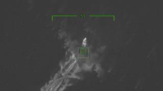 Bayraktar AKINCI, deniz hedeflerini tam isabetle vurdu