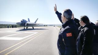 SSB Başkanı Görgün: İnsanlı savaş uçağımız bugün ikinci uçuşunu yaptı