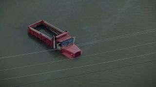 Texas'ta aşırı yağışlar taşkına neden oldu