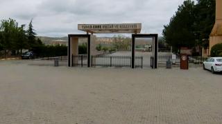 Yunus Emre'nin mezarı ve külliyesi FPV dronla görüntülendi