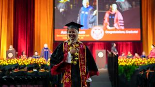 ABD'de okul birincisini Gazze'deki zulmü konuşur diye kürsüye çıkarmadılar