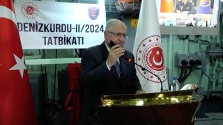 Cumhurbaşkanı Erdoğan, Denizkurdu Tatbikatı'na telefon bağlantısı ile katıldı