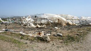 Hortum seraları böyle vurdu