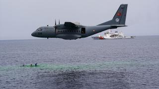 Deniz Aslanı-2024 Arama Kurtarma Davet Tatbikatı'nın birinci senaryosu tamamlandı