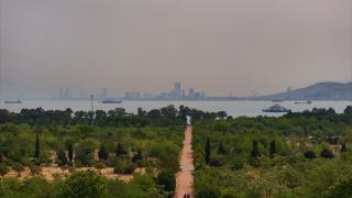 İzmir'de toz taşınımı