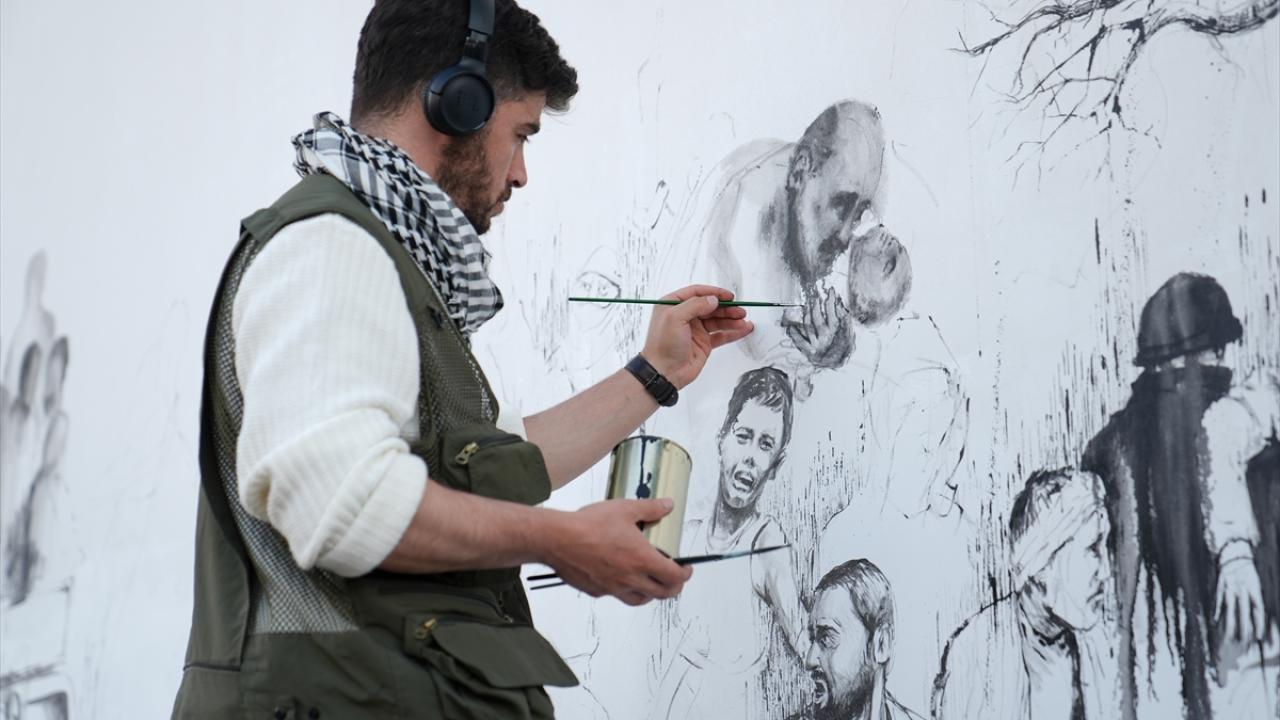 "Bu çalışma aslında 21 günlük çizim eylemi"