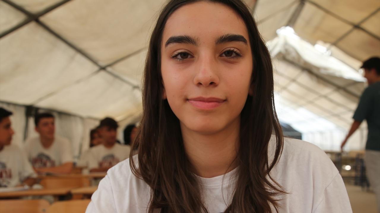 "YKS`ye hazırlanmaya azimle devam ediyorum"