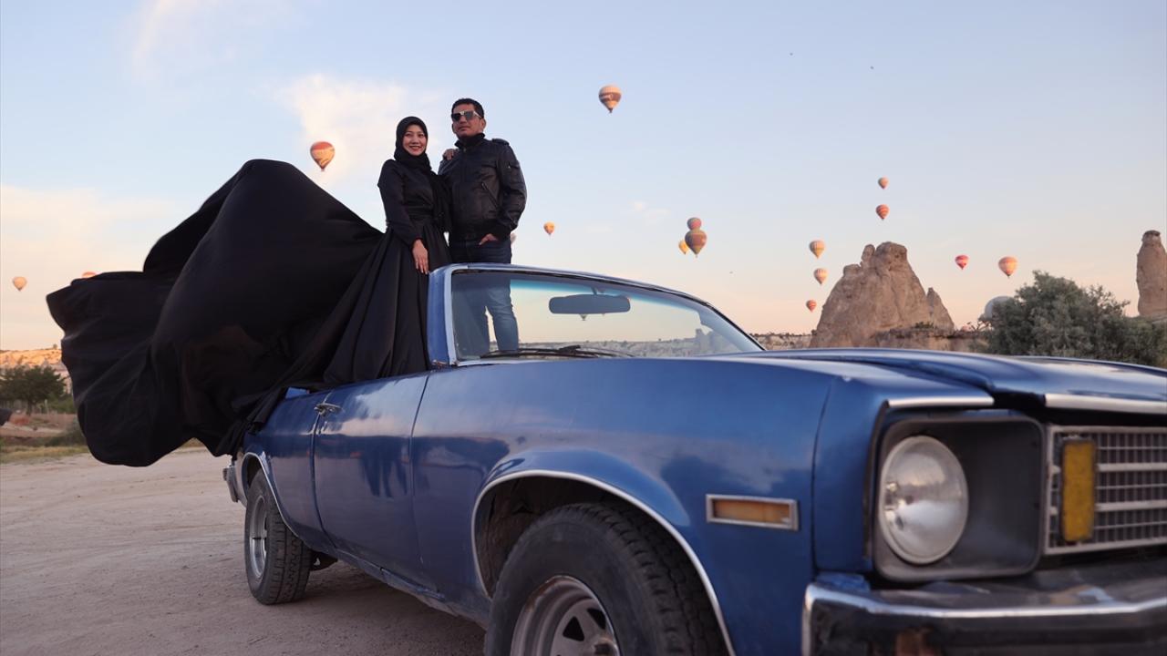 Yabancı turistler bölgenin manzarasına hayran kalıyor